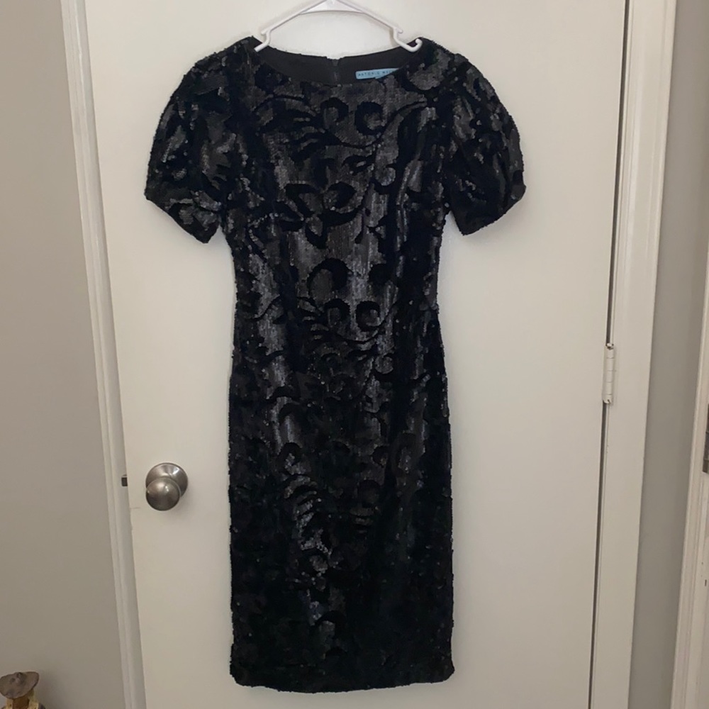 Antonio Melani velvet and sequined dress, size 0